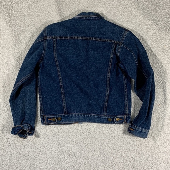 Vintage Kids 80s Style Denim Jean Jacket - Picture 3 of 4